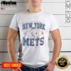 Awesome New York Mets Major League Baseball Cooperstown Diamond T-Shirt featuring team logo and vintage design.
