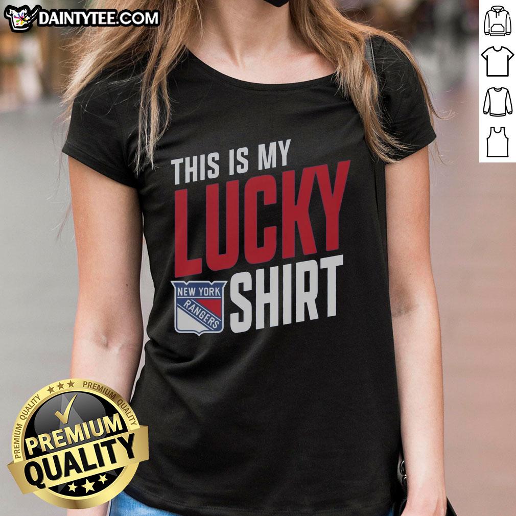 awesome-new-york-rangers-this-is-my-lucky-ladies-tee Awesome New York Rangers Ladies Tee featuring a stylish design, perfect for fans and game day outfits.