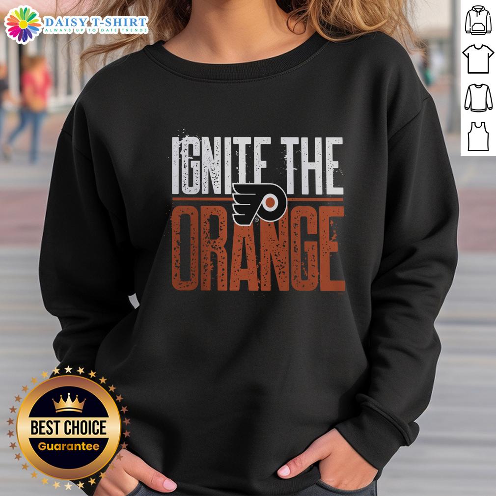 Awesome Philadelphia Flyers 2026 Stanley Cup Playoffs Slogan Sweatshirt Alt Text: Awesome Philadelphia Flyers 2026 Stanley Cup Playoffs slogan sweatshirt in vibrant colors, perfect for fans.