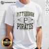 Awesome Pittsburgh Pirates MLB Cooperstown Diamond T-Shirt featuring classic team logo and vintage design for fans.
