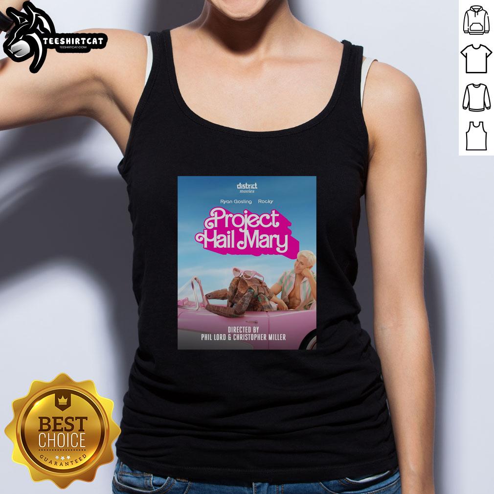 awesome-project-hail-mary-barbie-movie-mashup-ryan-gosling-rocky-amaze-tank-top Ryan Gosling in an 'Awesome Project Hail Mary' Barbie movie mashup, wearing a Rocky-themed tank top.