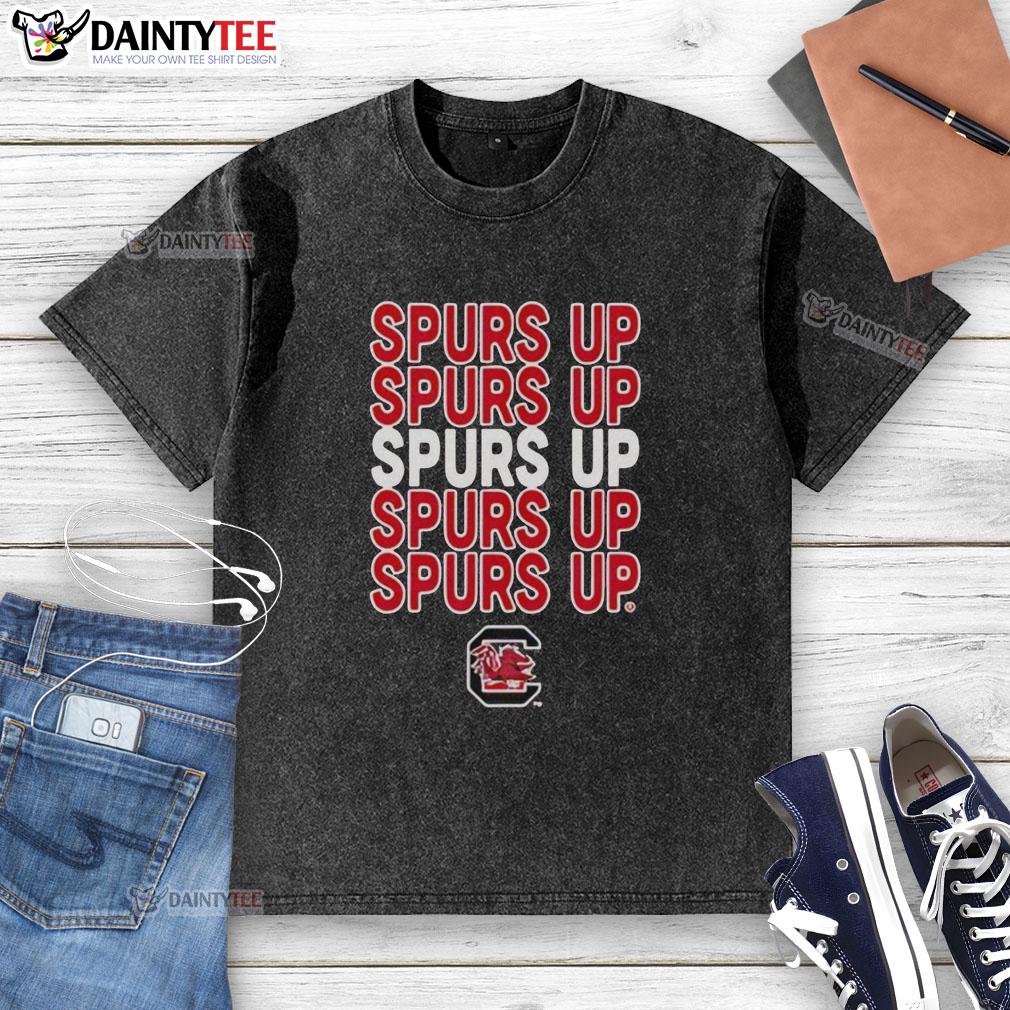 awesome-spurs-up-south-carolina-gamecocks-washed-t-shirt Awesome Spurs Up South Carolina Gamecocks washed t-shirt featuring vibrant logo and comfortable fit for fans.