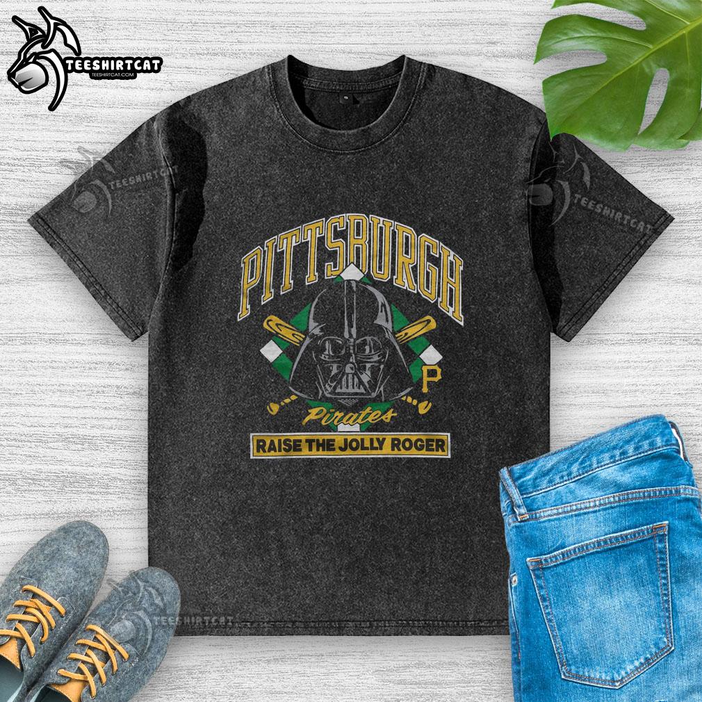 awesome-star-wars-x-pittsburgh-pirates-dark-side-washed-t-shirt Awesome Star Wars X Pittsburgh Pirates Dark Side washed t-shirt featuring a unique design for fans of both franchises.