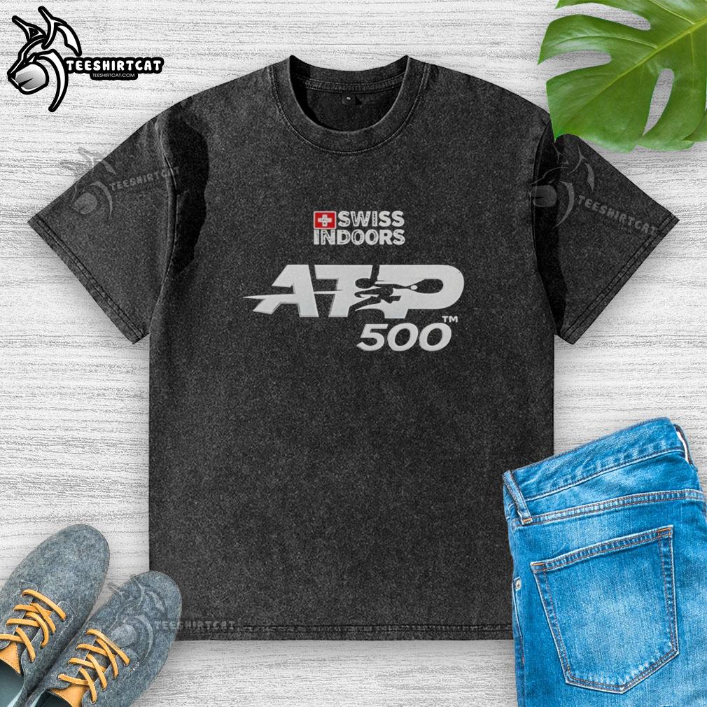 awesome-swiss-indoors-basel-atp-500-washed-t-shirt Awesome Swiss Indoors Basel ATP 500 washed t-shirt featuring vibrant colors and stylish design for tennis fans.