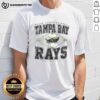 Alt Text: Awesome Tampa Bay Rays MLB Cooperstown Diamond T-Shirt featuring team logo and vintage design.