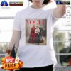 Alt Text: Awesome Vogue Magazine 2026 Seeing Double When Miranda Met Anna T-Shirt featuring stylish design and vibrant colors.