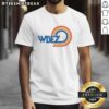 Awesome WBEZ rainbow vintage logo T-shirt featuring a colorful retro design perfect for stylish casual wear.