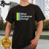 Awesome Airdenese Doing Question T-Shirt design featuring bold graphics and vibrant colors for casual wear enthusiasts.