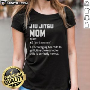 Nice Jiu Jitsu Mom ladies tee featuring a stylish design perfect for proud martial arts moms.