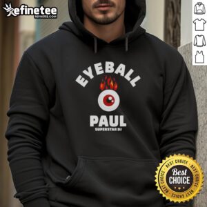 Premium Eyeball Paul Superstar DJ Hoodie featuring vibrant graphics and a stylish design, perfect for music lovers.