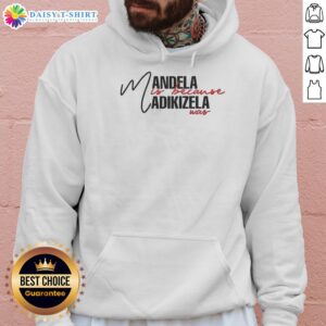 Original Mandela is Because Madikizela Was Hoodie featuring iconic design and vibrant colors, perfect for fans of history.