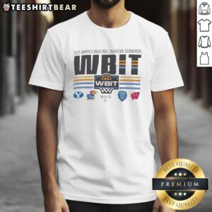 Nice Wbit Women's Basketball Invitation Tournament Champions 2026 T-Shirt featuring vibrant graphics and winning team logo.