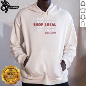 Original Shop Local Kansas City Ash Hoodie, showcasing a stylish design perfect for cozy, casual wear in KC.