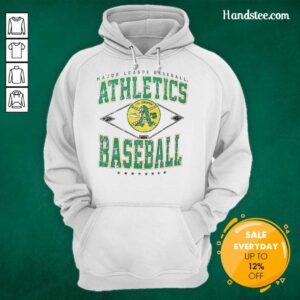 Hot Oakland Athletics Major League Baseball Cooperstown Diamond Hoodie featuring team colors and logo.