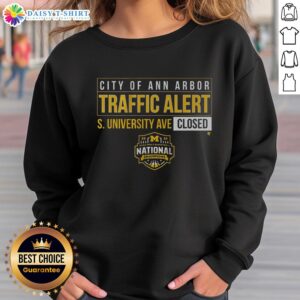 Good Michigan Wolverines MBB 2026 National Champions sweatshirt, closed on S. University Ave, perfect for fans.
