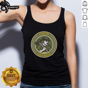 Awesome Steamtown Gandy Dancers Tank Top featuring vibrant colors and a unique design for casual summer wear.