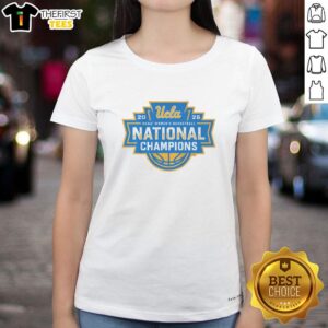 Premium UCLA Bruins WBB 2026 National Champions logo on a stylish ladies tee, perfect for fans and supporters.