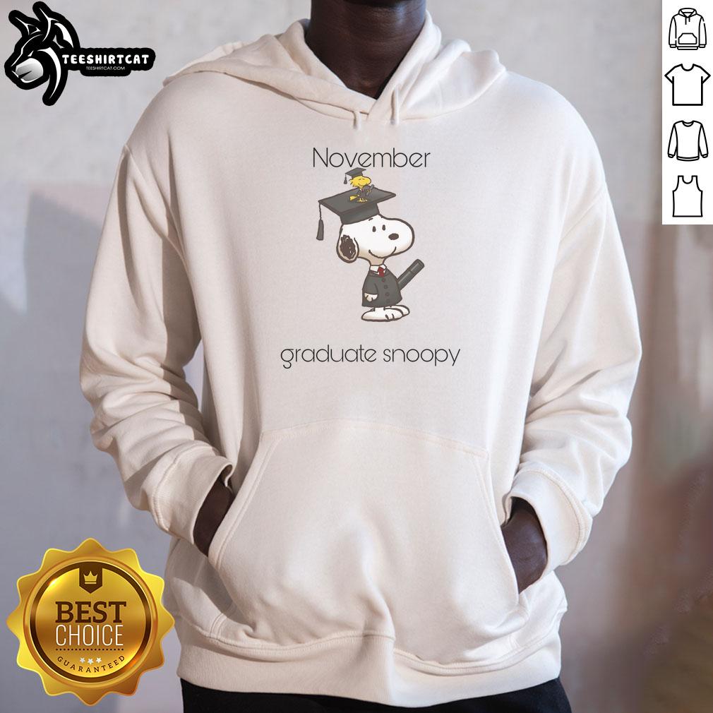 cute-november-graduate-snoopy-woodstock-hoodie Cute November graduate Snoopy and Woodstock hoodie featuring vibrant colors and playful design for cozy celebrations.