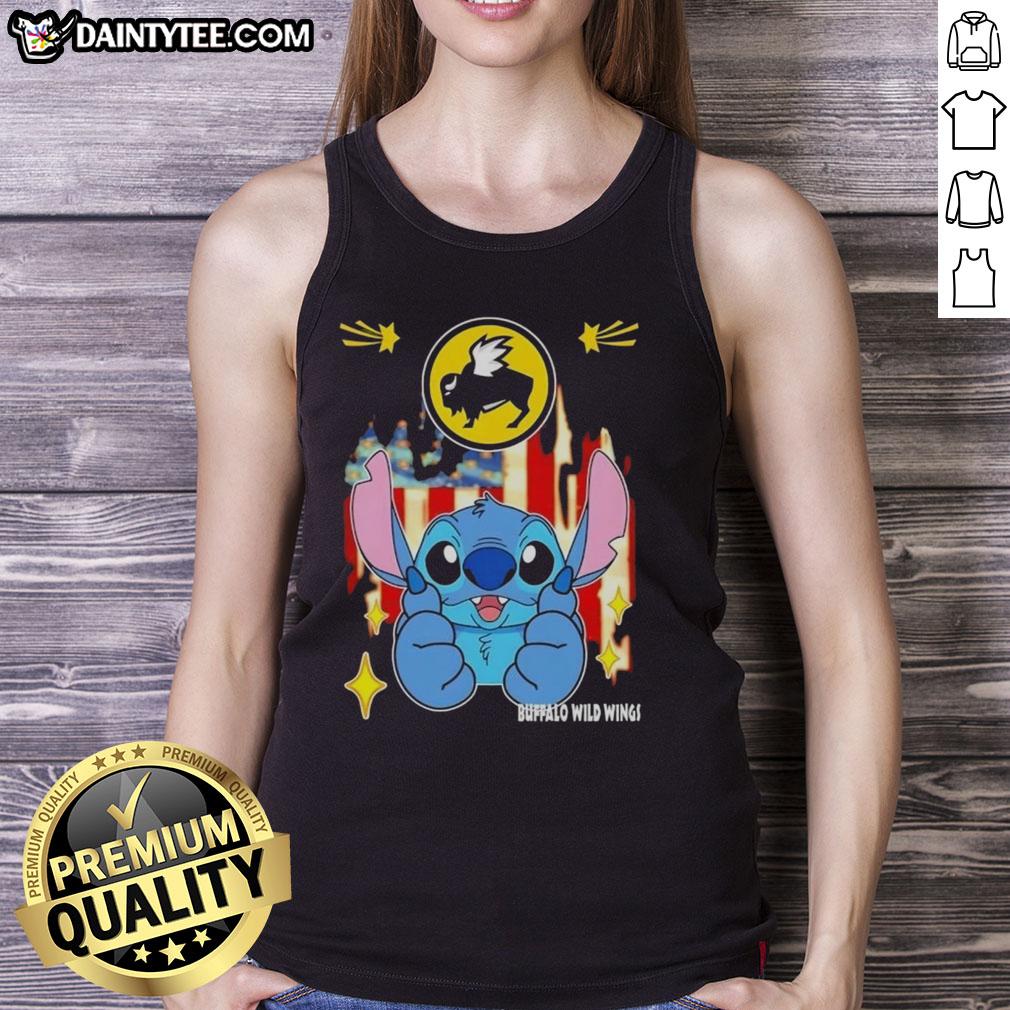 cute-stitch-like-buffalo-wild-wings-usa-flag-tank-top Cute Stitch-like Buffalo Wild Wings USA flag tank top featuring vibrant colors and a stylish design perfect for summer.