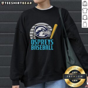 Alt Text: Original Ospreys UNF baseball logo sweatshirt featuring vibrant colors and a comfortable fit for fans.