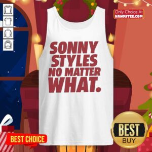 Official Sonny Styles No Matter What Washington Commanders NFL fans tank top featuring team colors and logo.