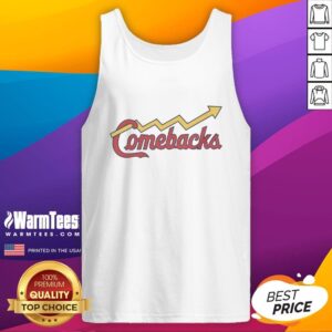 Stylish St. Louis Cardinals Comebacks tank top featuring vibrant team colors and logo, perfect for baseball fans.