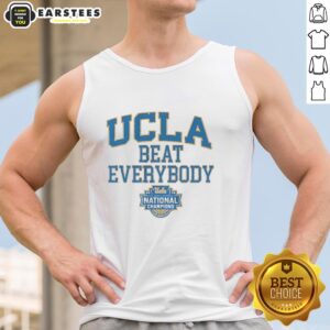 Awesome UCLA Bruins WBB beat everybody tank top showcasing team spirit and style for women's basketball fans.