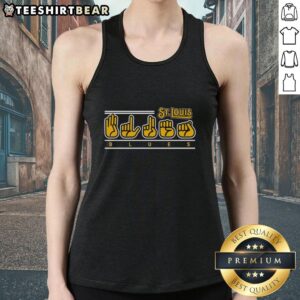 Official St. Louis Blues ASL Awareness Night 2026 tank top featuring team colors and logo for fans and supporters.