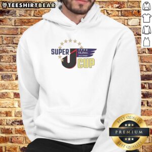Alt Text: Awesome Super J Cup 1995 hoodie featuring vibrant graphics and iconic wrestling event design.