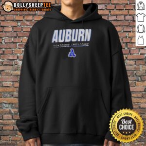 Original Auburn High School Cross Country Hoodie in vibrant colors, perfect for athletes and fans of the team.