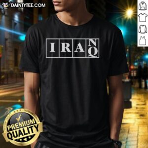 Hot Iraq Iran Forever War T-Shirt featuring bold graphics and a unique design for supporters of military history.