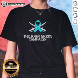 Nice The John Green Campaign Ladies Tee featuring a stylish design and vibrant colors, perfect for fans of John Green.