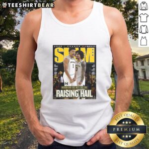 Original Trey McKenney Elliot Cadeau Michigan Wolverines 2026 Men's Basketball Slam 261 Magazine tank top design