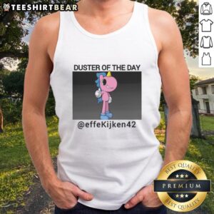 Colorful Nice Unicorn Fart Dust of the Day tank top featuring a whimsical unicorn graphic, perfect for casual wear.