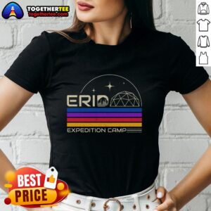 Official Erid Expedition Camp Ladies Tee featuring a stylish design, perfect for outdoor adventures and casual wear.