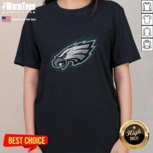 Good Philadelphia Eagles Rivet Logo Ladies Tee featuring a stylish design for female fans of the NFL team.