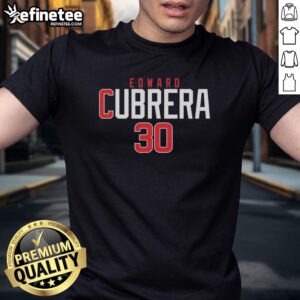 Official Edward Cubrera 30 T-Shirt featuring vibrant graphics and comfortable fit, perfect for fans and collectors.