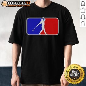 Awesome The Natural MLB logo T-shirt featuring a stylish design for baseball fans, perfect for casual wear.