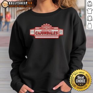 Awesome Joey Breaux Cajundales sweatshirt featuring vibrant colors and a stylish design, perfect for casual wear.