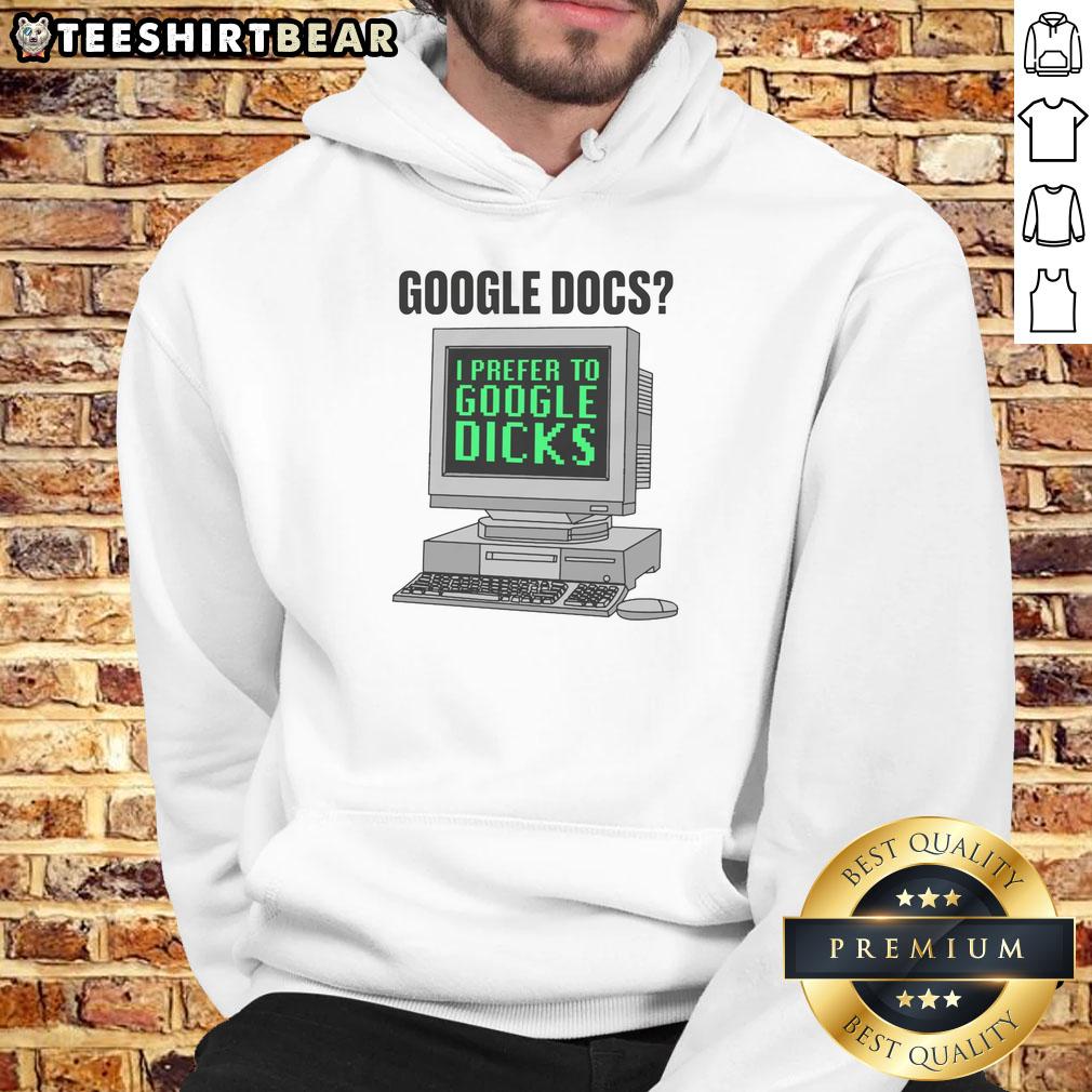 funny-docs-i-prefer-to-search-dicks-hoodie Funny hoodie featuring 'I Prefer To Search Dicks' text, perfect for humorous fashion lovers and unique gift seekers.