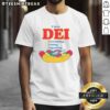 Funny 'I Love Dei' T-Shirt featuring a playful graphic of a character devouring food, perfect for food lovers.