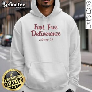 Top Fast Free Deliverance Hoodie in black, showcasing stylish design and comfortable fit for everyday wear.