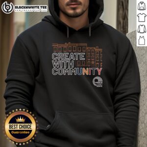 Alt Text: Awesome American Legacy Theatre hoodie promoting community creativity and collaboration in vibrant design.
