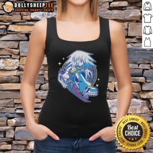 Good Escape The Darkness Kingdom Hearts tank top featuring iconic characters and vibrant design for fans of the game.