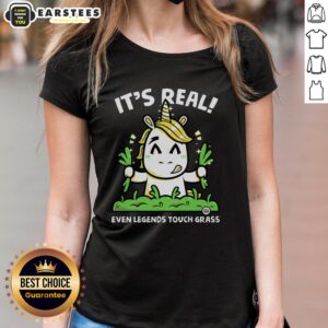 Good Even Legends Touch Grass Ladies Tee featuring a stylish design perfect for casual wear and outdoor adventures.