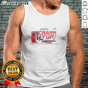 Premium Carolina Hurricanes Crank It Up Tank Top in vibrant colors, perfect for game day and summer sportswear.