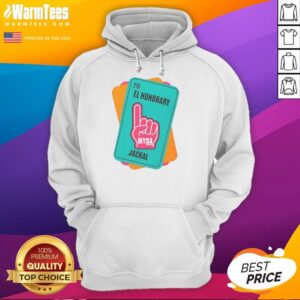 Nice El Honorary Jackal Hoodie featuring a stylish design and vibrant colors, perfect for casual wear and jackal enthusiasts.
