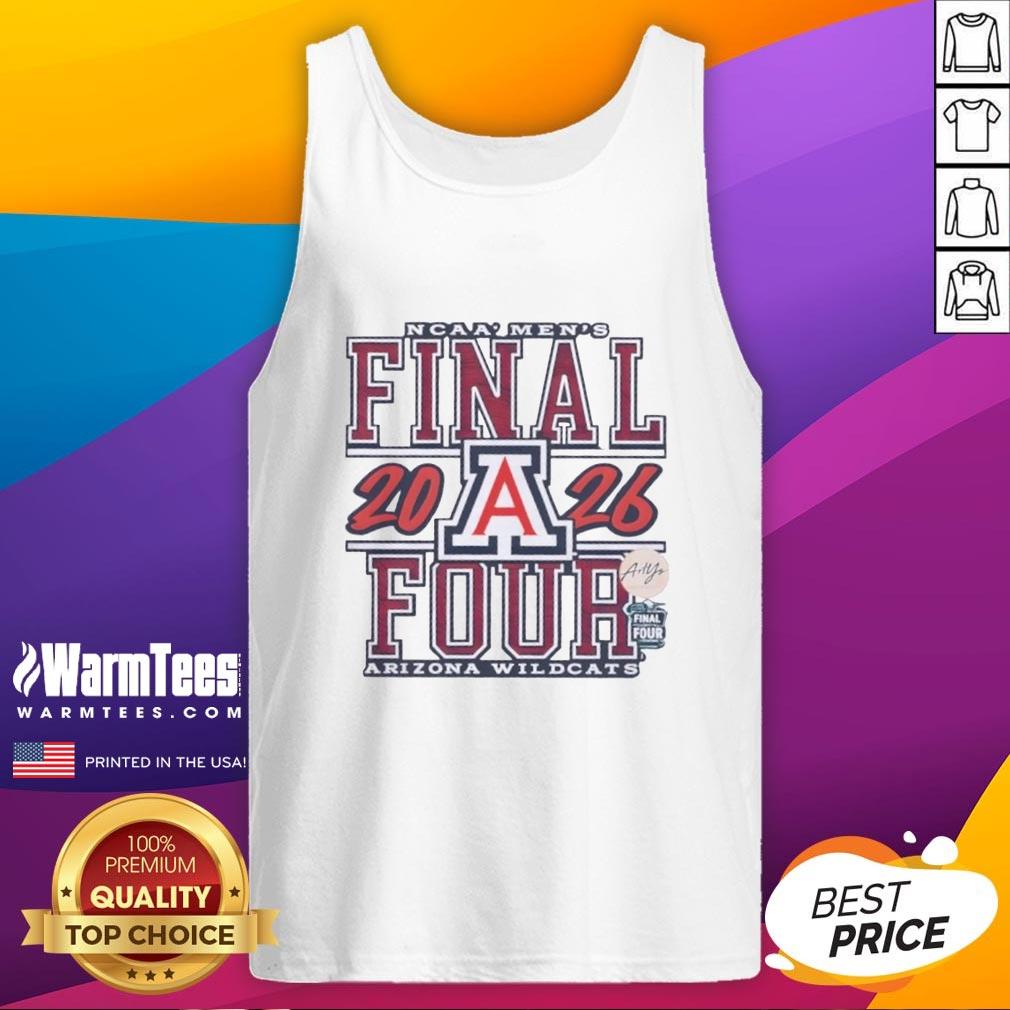 good-2026-ncaa-mens-final-four-arizona-wildcats-basketball-graphic-tank-top Arizona Wildcats Basketball graphic tank top for the 2026 NCAA Men's Final Four, showcasing team pride and style.
