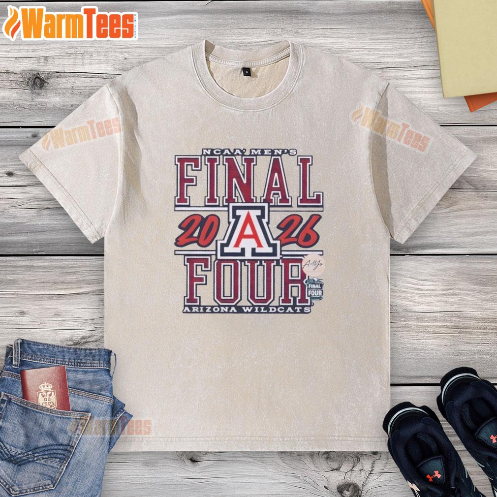 good-2026-ncaa-mens-final-four-arizona-wildcats-basketball-graphic-washed-t-shirt Arizona Wildcats Basketball Graphic Washed T-Shirt for 2026 NCAA Men's Final Four, showcasing team pride and style.
