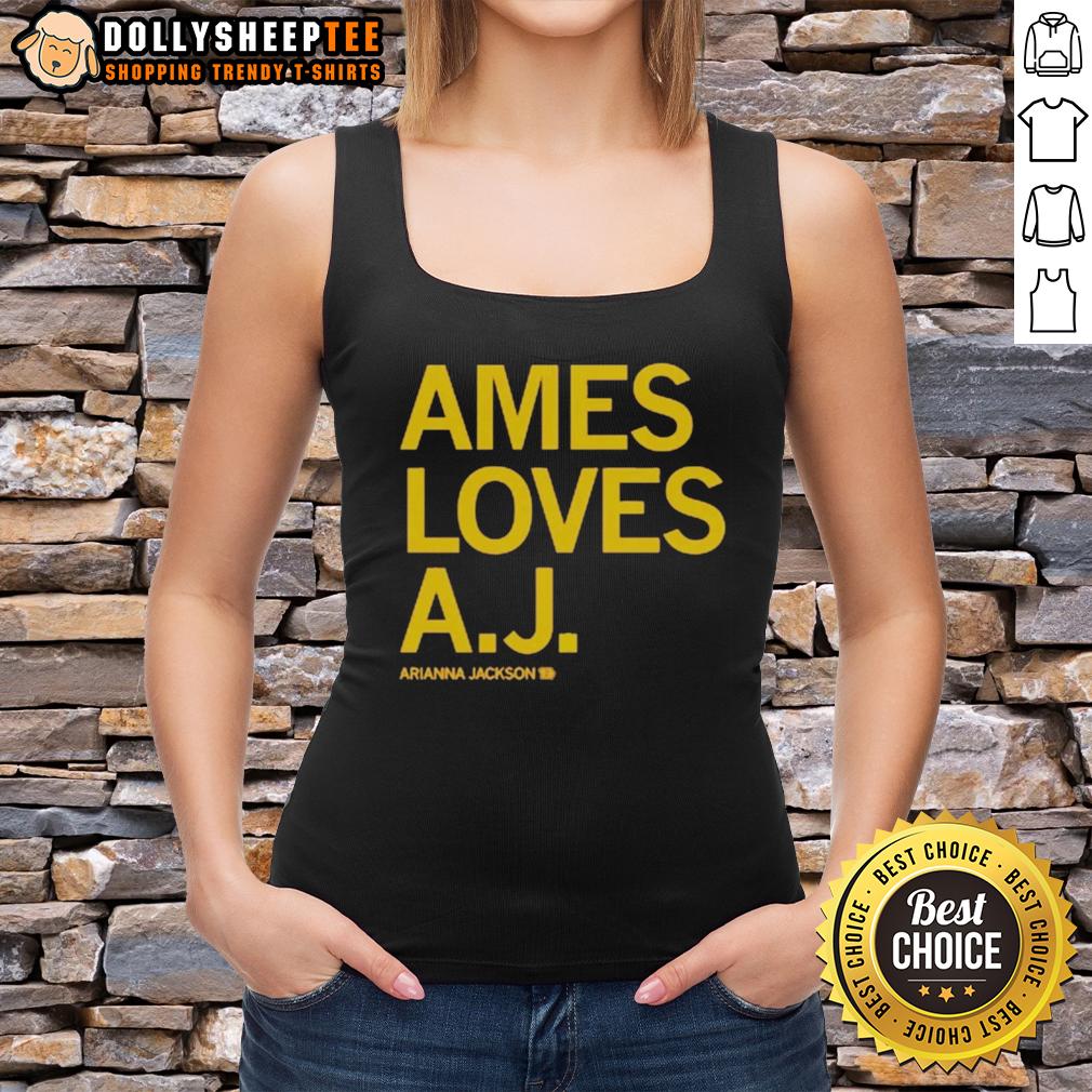 Good Ames Loves A J Arianna Jackson Tank Top Good Ames Loves A J Arianna Jackson Tank Top in vibrant colors, perfect for summer fashion and casual wear.